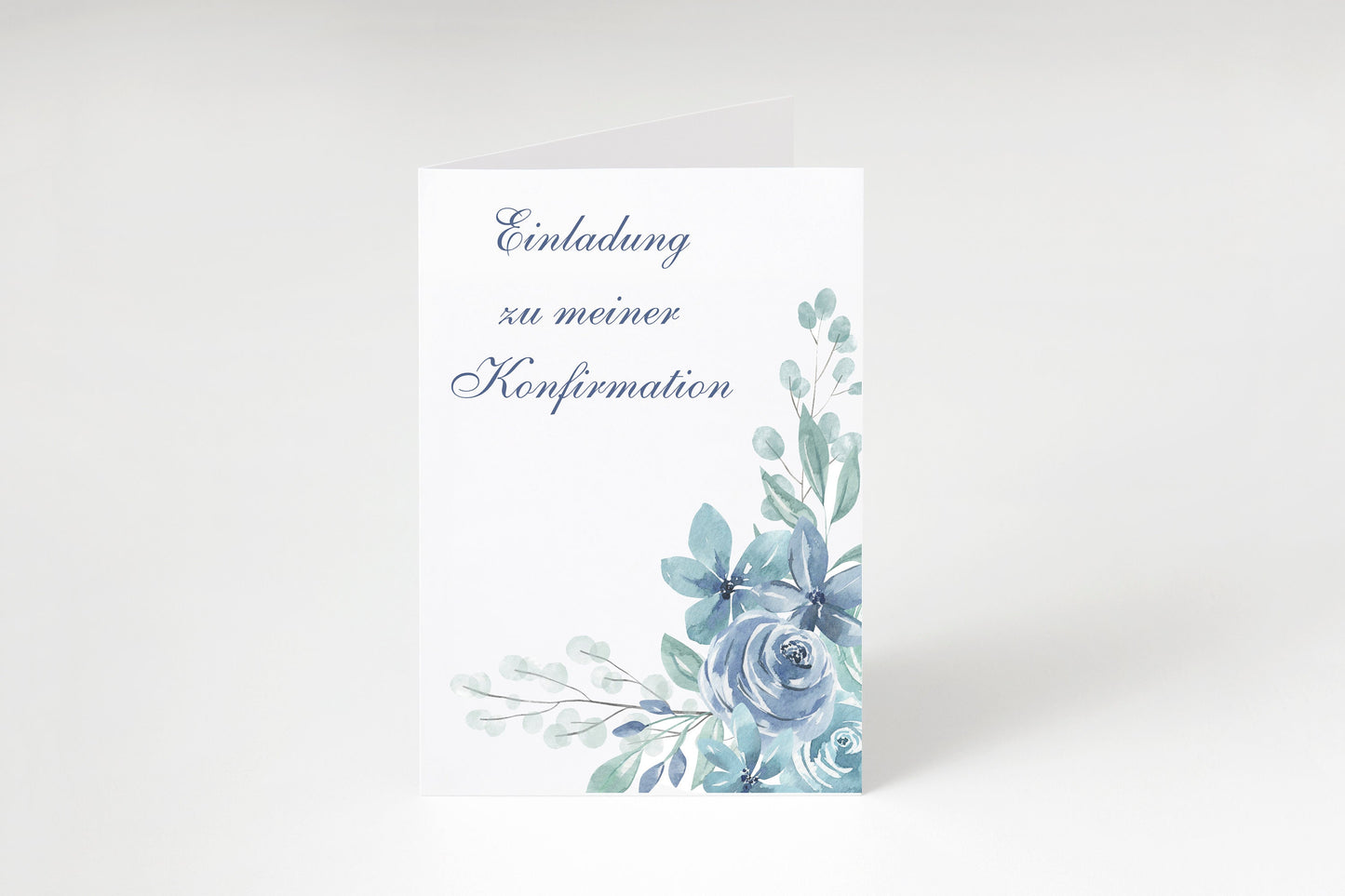 Konfirmation Einladung inkl. Druck und Umschläge